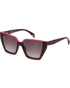 Police Spll33 57 570G96 Sunglasses - Red