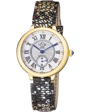 Gv2 Rome Dial Yg Watch - White