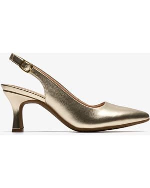 Clarks Kataleyna Step Shoes - Metallic