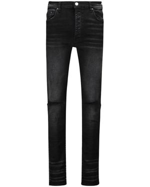 Amiri Slash Aged Jeans Cotton - Black
