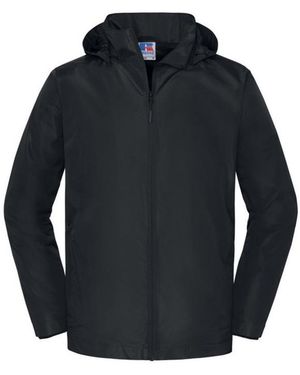 Russell Collection Essential Weatherproof Shell Jacket - Blue
