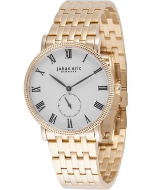 Johan Eric Holstebro Watch, Rose Case, Dial, Bracelet Stainless Steel - Metallic