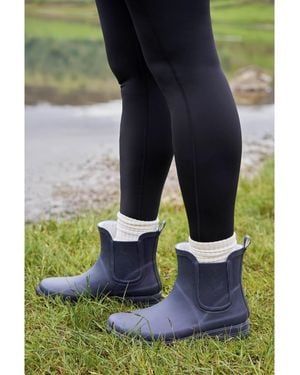 Mountain Warehouse Ladies Winter Wellington Boots () Material_Synthetic - Blue