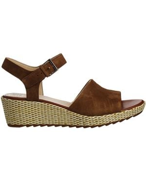 Clarks Kamara Sun Wedges - Brown