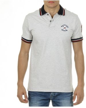 Ufford & Suffolk Polo Club Short Sleeves Pako Cotton - Grey