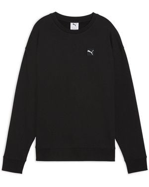 PUMA Elevated Comfort Crew Sweatshirt - Black