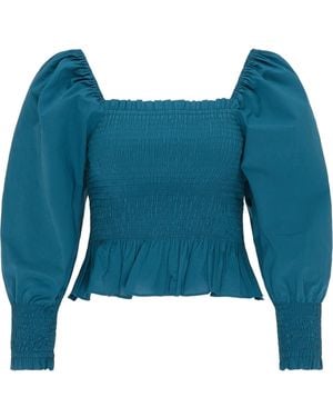 Mo My Rocks Blouse Esha - Blauw