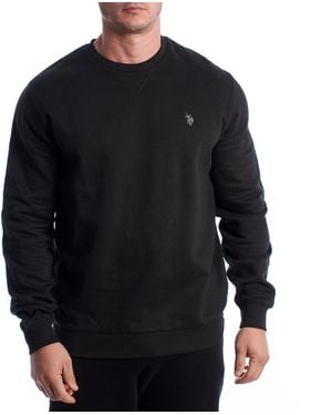 U.S. POLO ASSN. Rondhals Sweatshirt Us40187021 - Zwart