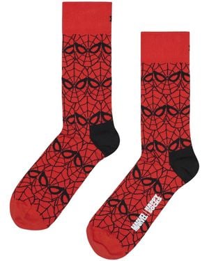 Happy Socks Marvel Spider- Novelty - Red