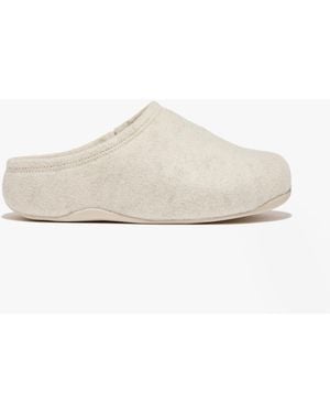 Fitflop Shuv E01 Clog Slippers Ivory - White