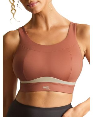 Panache Freedom Non Wired Sports Bra - Brown