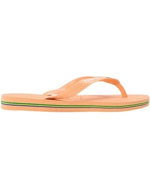 Havaianas Ladies Flat Flip Flops - Pink