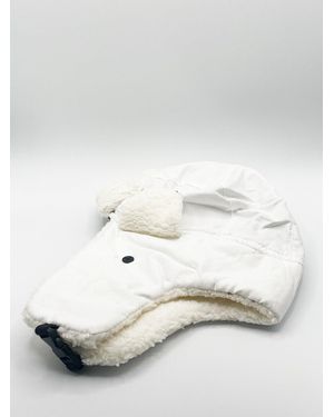 SVNX Tarrell & Borg Trapper Hat - White