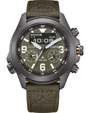 Citizen Promaster 35Th Anniversary Watch Jv1005-02W Fabric - Black