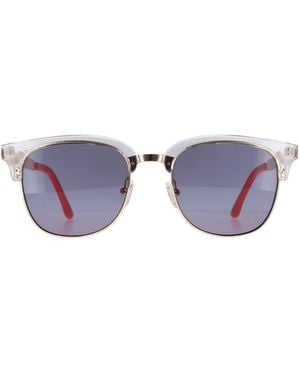 Spy Semi Rimless Matte Gloss Tangerine Ocean Fade Stout Metal - Purple