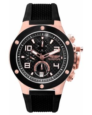 Bobroff Watch Quartz Rose - Black