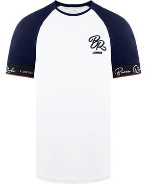Born Rich Aden T-Shirt Cotton - Blue