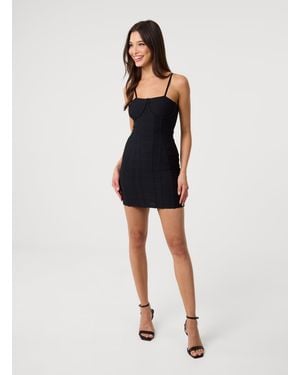 Pink Vanilla Bandage Mini Dress - Blue