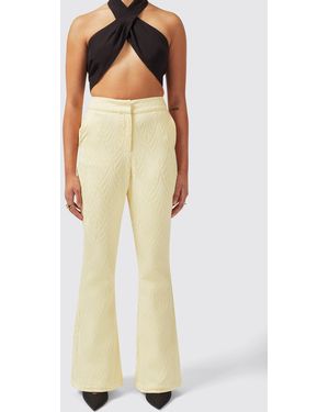 Twisted Tailor Fiore Slim Fit Trouser - Yellow