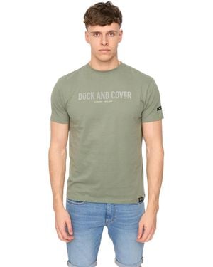 Duck and Cover Walpole T-Shirt Cotton - Green