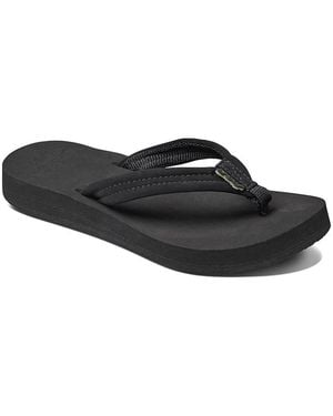 Reef Cushion Breeze Flip-Flop/ Nubuck - Black