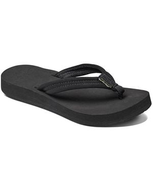 Reef Cushion Breeze Flip-Flop/ Nubuck - Black