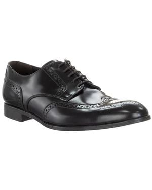 Emporio Armani Mocassins Leather - Black