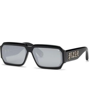 Philipp Plein Spp150 67 0700 Sunglasses - Black