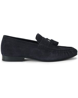 KG by Kurt Geiger Suede Frankie Loafers - Blue