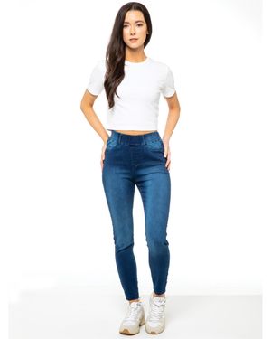 Enzo Skinny Jeggings - Blue