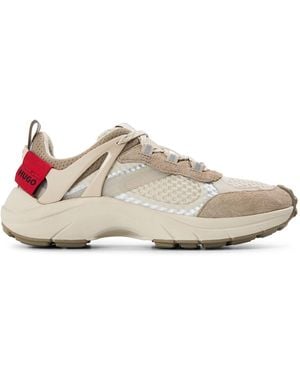 HUGO Sdmew 10266827 01 Low Top Trainers - Natural