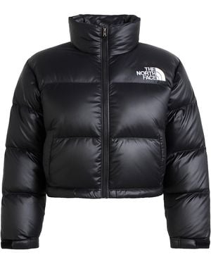The North Face Nuptse Short Jacket Nylon - Black