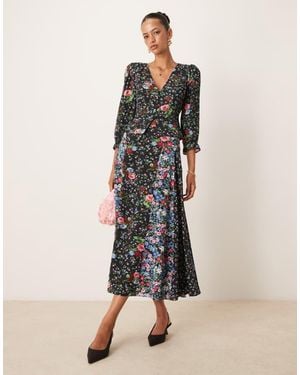 Nobody's Child Dido Floral Panelled Midaxi Skirt Co-Ord - Natural