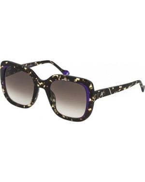 YALEA Sya027-530780 Sya027 53 530780 Sunglasses - Brown