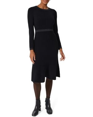 Hobbs Cleo Knit Dress - Black