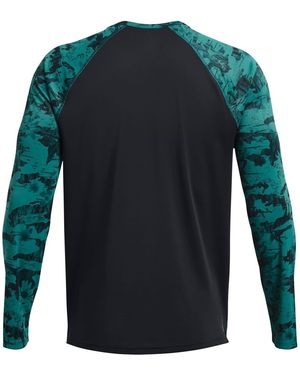 Under Armour Project Rock Isochill Raglan Sleeve Top - Blue