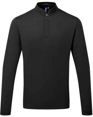 PREMIER Essential Coolchecker Long-Sleeved Chef Shirt - Black