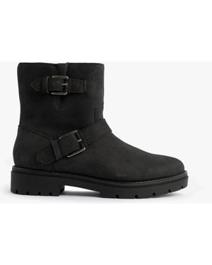 TOMS Ionie Moto Ankle Boots - Black