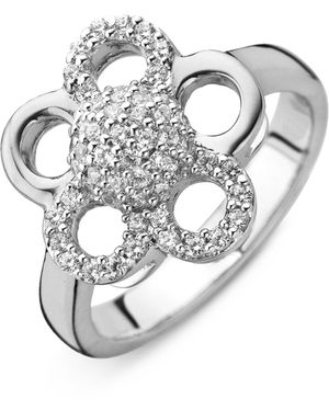 Orphelia 925 Sterling Ring - Metallic