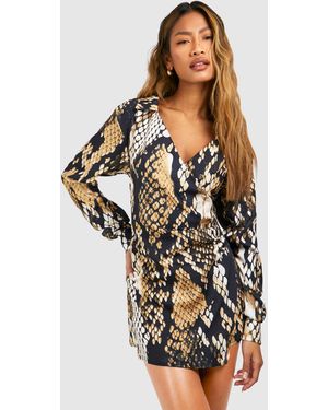 slim fit dress slacks GoldRush Robe/Wrap Dress – Allure Novembre