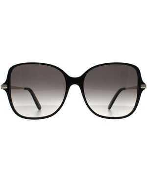 Ferragamo Square Gradient Sf990Sr - Black
