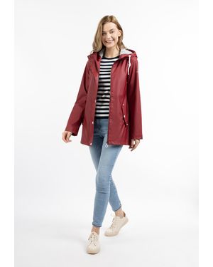 Dreimaster Regenjas Dames Donkerrood