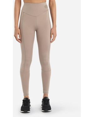 Umbro Ladies Pro 7/8 Training Leggings (Moon Rock) - Natural