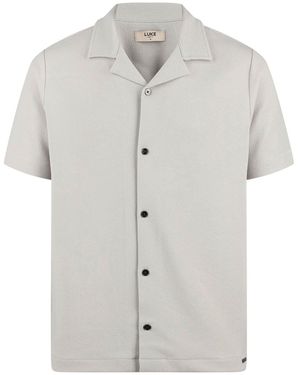 Luke 1977 Kawa Beach Crinkle Shirt - White