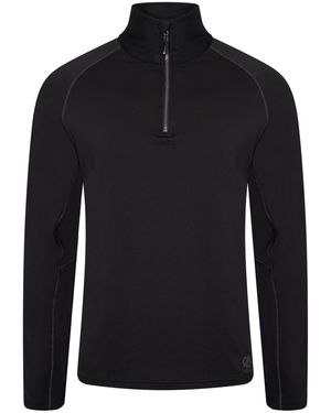 Dare 2b Fuser Core Stretch Half Zip Thermal Top - Black