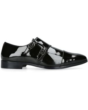 KG by Kurt Geiger Cruz Patent Monk Brogues - Black