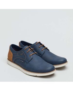 Ben Sherman Havana Trainers In Navy - Blauw