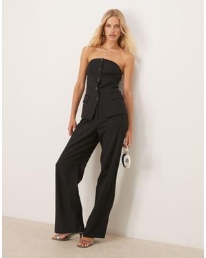 Vila Tailored Trouser Co-Ord - Natural