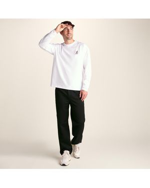 TOG24 Sam Slim Tapered Casual Chino Trouser - White