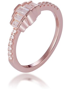 Orphelia 925 Sterling Ring - Pink